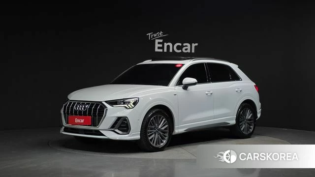 Audi Q3 (F3) 2022 Белый из Кореи