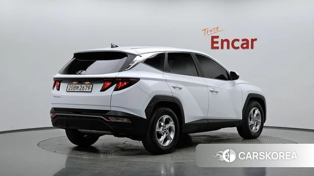 Hyundai Tucson (NX4) 2021 Белый из Кореи