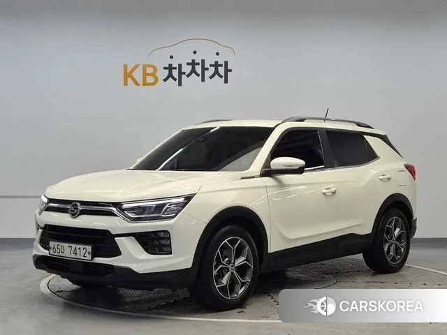 Ssangyong Beautiful Korando 2019 Белый из Кореи