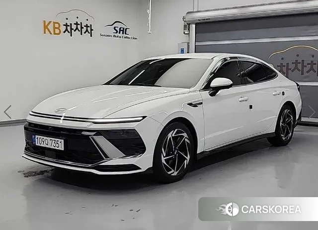 Hyundai Sonata D Edge (DN8) 2023 Белый из Кореи