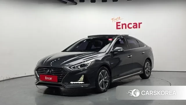 Hyundai Sonata New Rise Hybrid 2018 Серый из Кореи