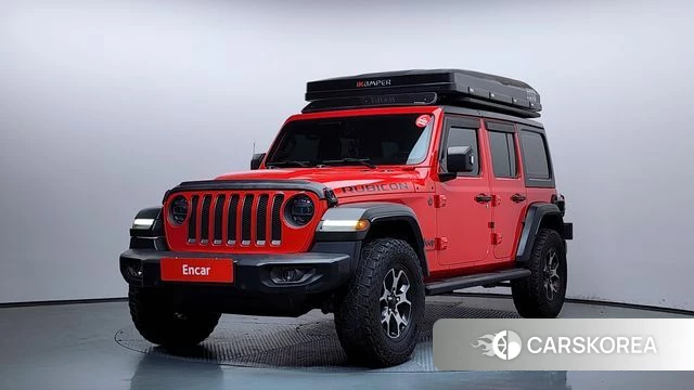 Jeep Wrangler (JL) 2019 Красный из Кореи