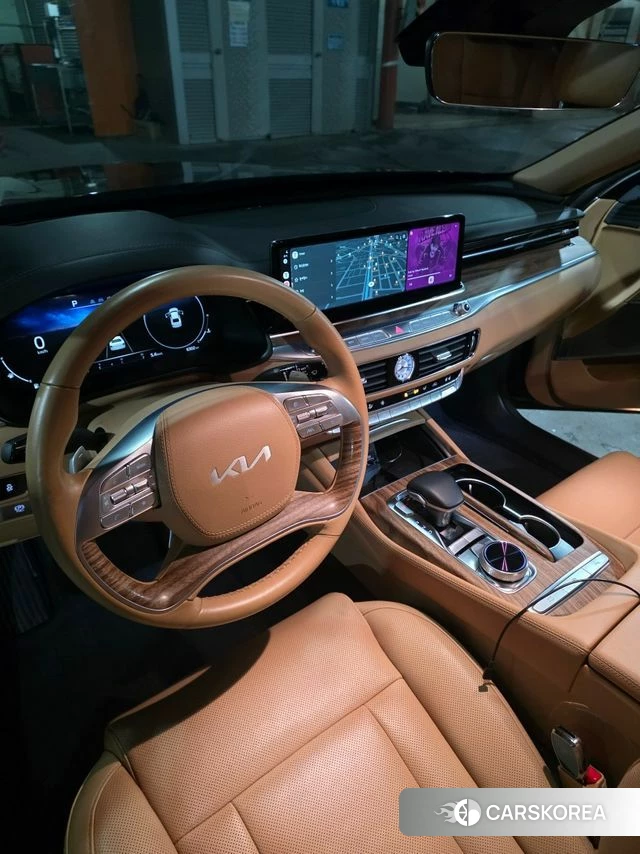 Kia The New K9 2nd generation 2023 Серый из Кореи