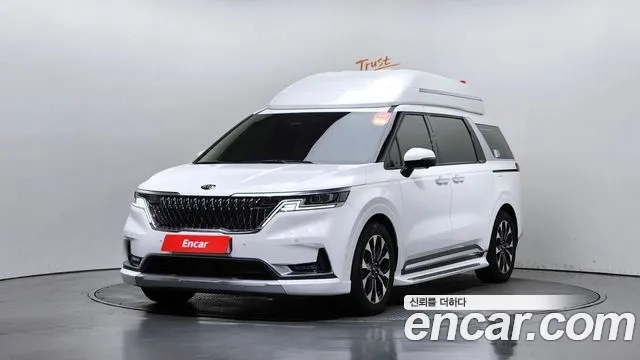 Kia Carnival 4th generation 2021 Белый из Кореи