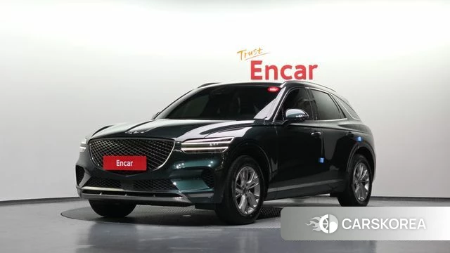 Genesis GV70 2021 Темно-зеленый из Кореи