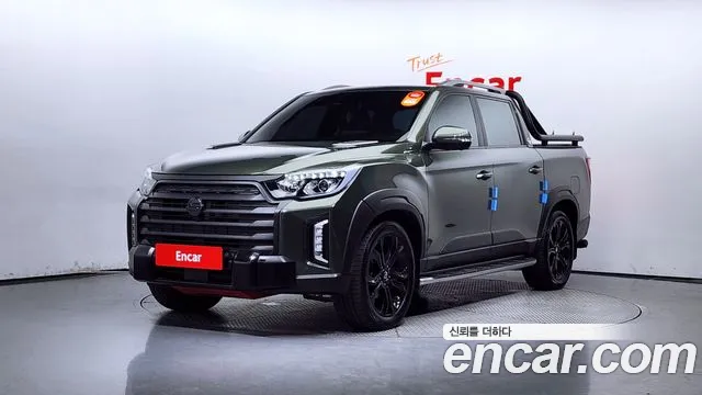 Ssangyong The New Rexton Sport 2022 Зеленый из Кореи