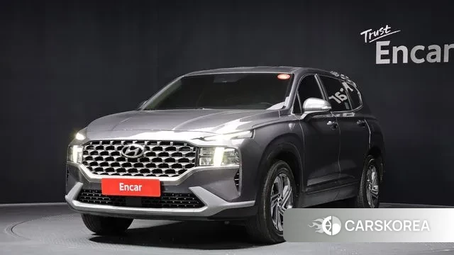 Hyundai The New Santa Fe 2023 Серый из Кореи