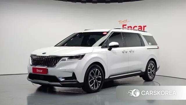 Kia Carnival 4th generation 2021 Белый из Кореи