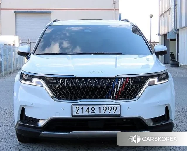 Kia The New Carnival 4th Generation 2023 Белый из Кореи