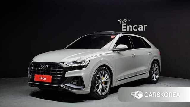 Audi Q8 (4M) 2021 Серебряный из Кореи