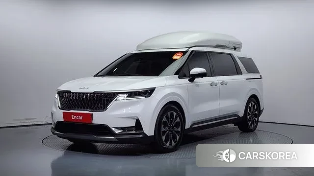 Kia Carnival 4th generation 2023 Белый из Кореи