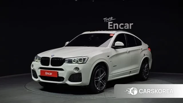 BMW X4 (F26) 2018 Белый из Кореи