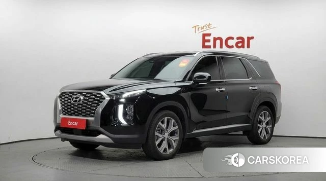 Hyundai Palisade 2021 Черный из Кореи