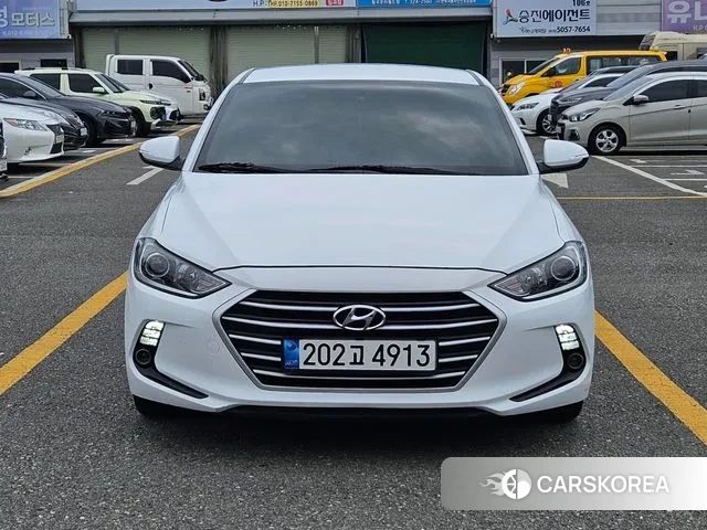 Hyundai Avante AD 2018 Белый из Кореи