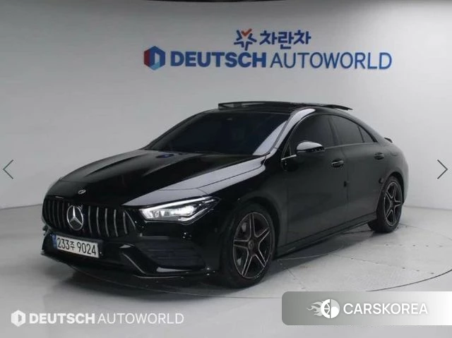 Mercedes-Benz CLA-Class C118 2021 Черный из Кореи