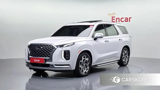 Hyundai Palisade 2021 Белый из Кореи