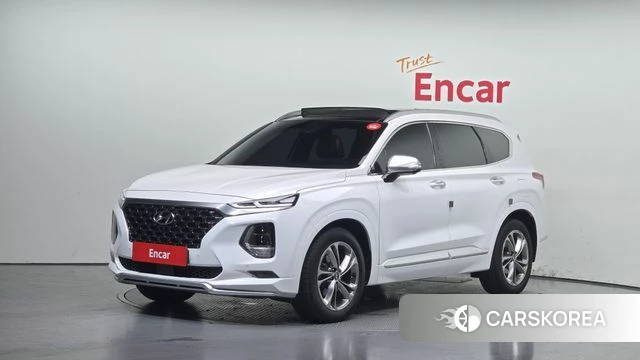 Hyundai Santa Fe TM 2020 Белый из Кореи