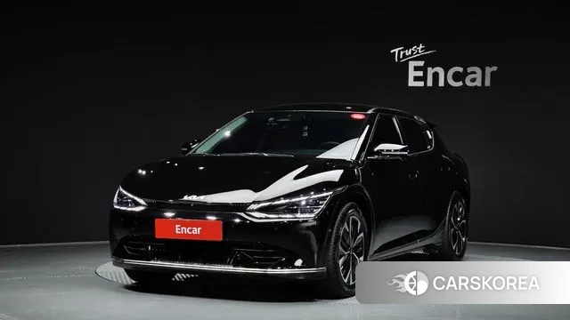 Kia EV6 2022 Черный из Кореи