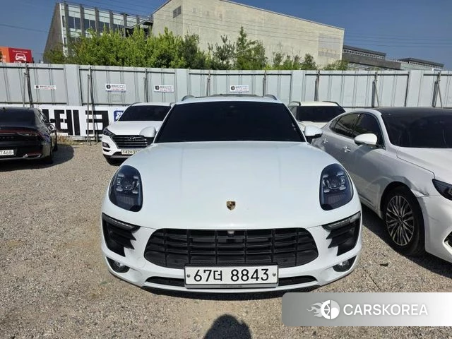 Porsche Macan 2018 Белый из Кореи