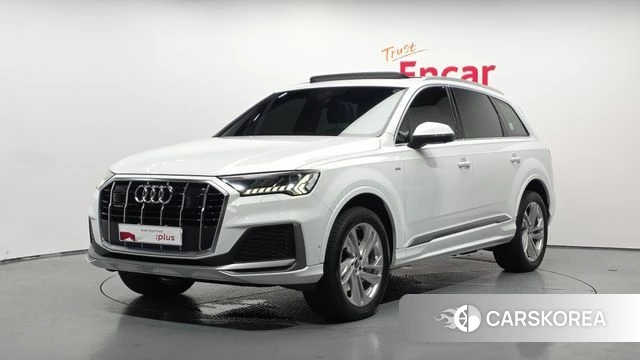 Audi Q7 (4M) 2022 Белый из Кореи