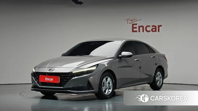 Hyundai Avante (CN7) 2020 Серебристо-серый из Кореи