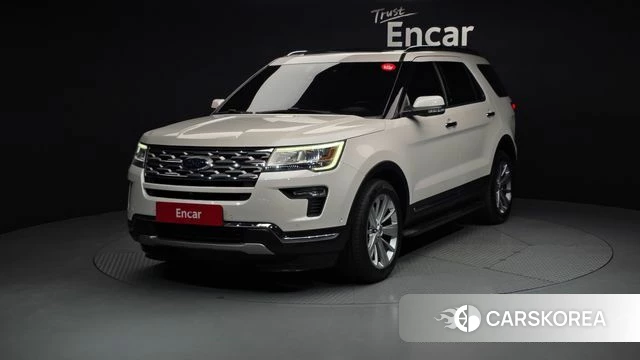 Ford Explorer 2018 Белый из Кореи