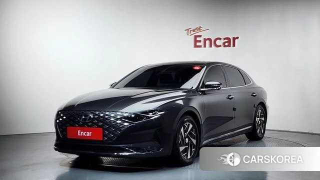 Hyundai The New Grandeur IG Hybrid 2021 Серый из Кореи