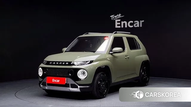 Hyundai Casper 2023 Светло-зеленый из Кореи