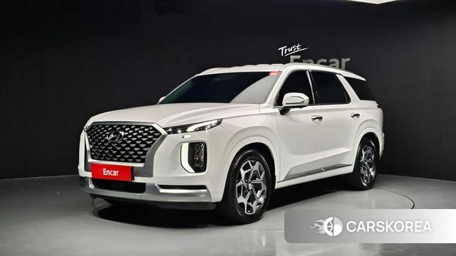 Hyundai Palisade 2021 Белый из Кореи