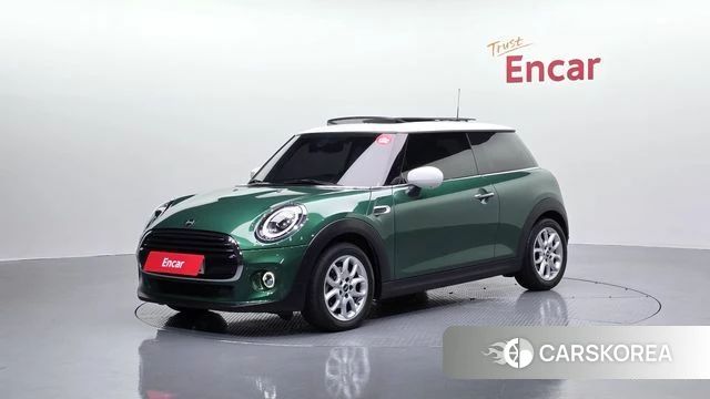 Mini Cooper 2021 Зеленый из Кореи