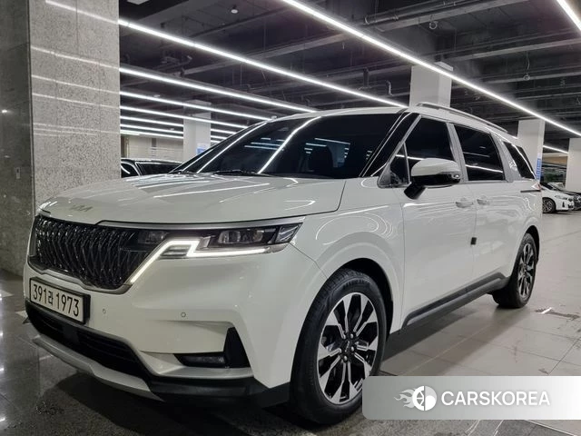 Kia Carnival 4th generation 2021 Белый из Кореи