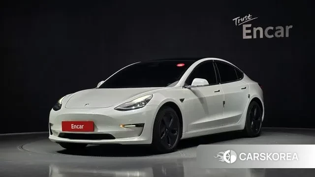 Tesla Model 3 2020 Белый из Кореи