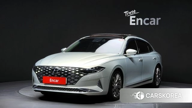Hyundai The New Grandeur IG 2021 Песочный из Кореи