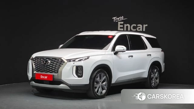 Hyundai Palisade 2021 Белый из Кореи