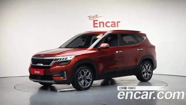 Kia Seltos 2020 Оранжевый из Кореи