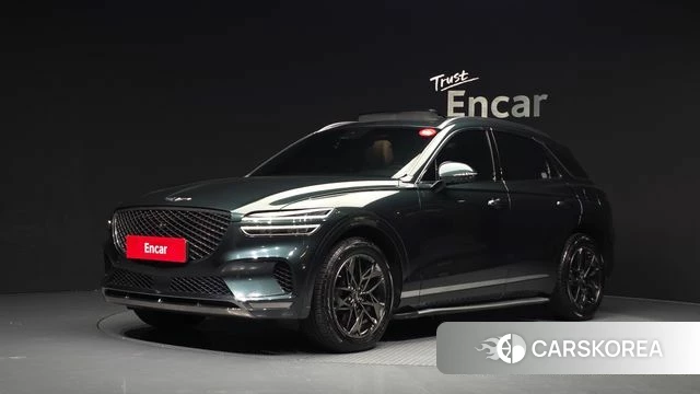 Genesis GV70 2021 Темно-зеленый из Кореи