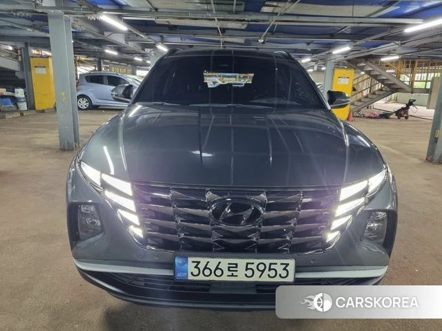 Hyundai Tucson Hybrid (NX4) 2021 Серый из Кореи