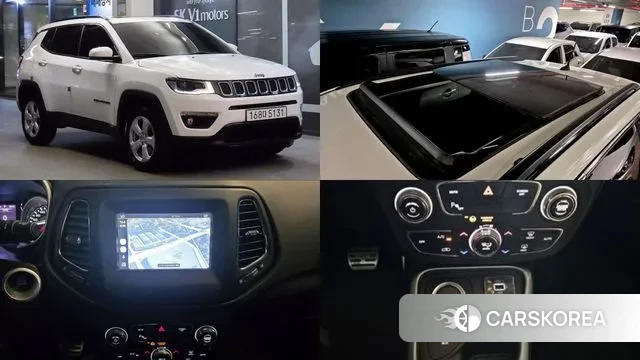 Jeep Compass 2nd Generation 2019 Белый из Кореи