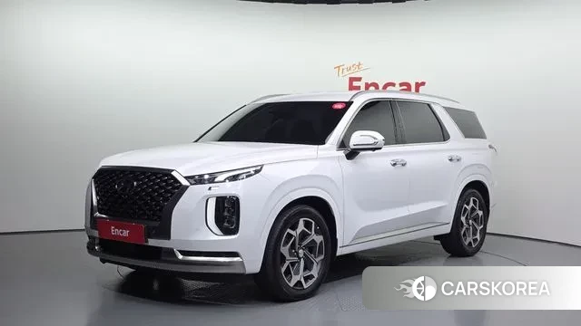 Hyundai Palisade 2021 Белый из Кореи