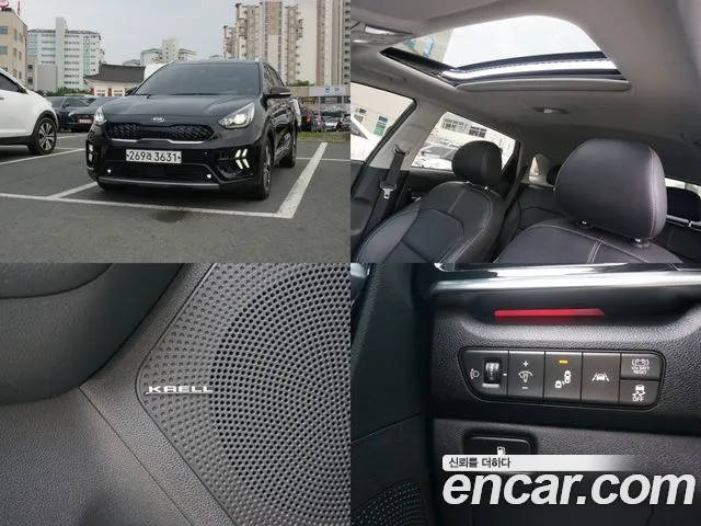 Kia The New Niro 2020 Черный из Кореи