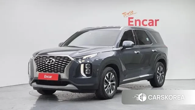 Hyundai Palisade 2022 Небесно-голубой из Кореи