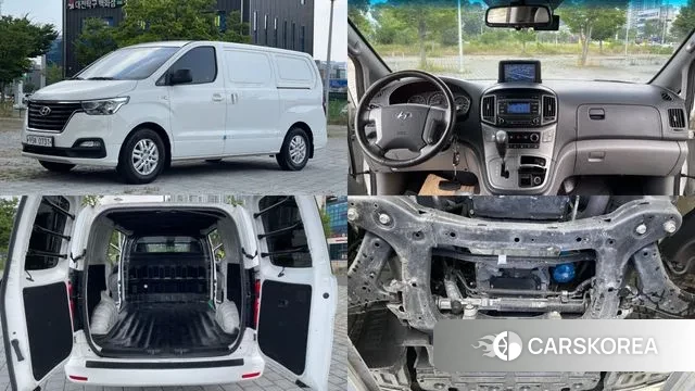 Hyundai The New Grand Starex 2018 Белый из Кореи