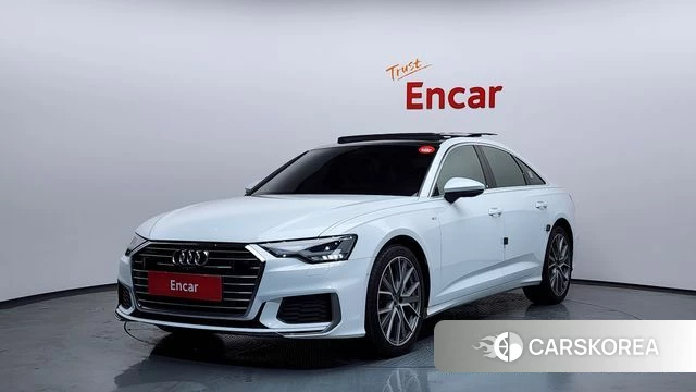 Audi A6 (C8) 2023 Белый из Кореи