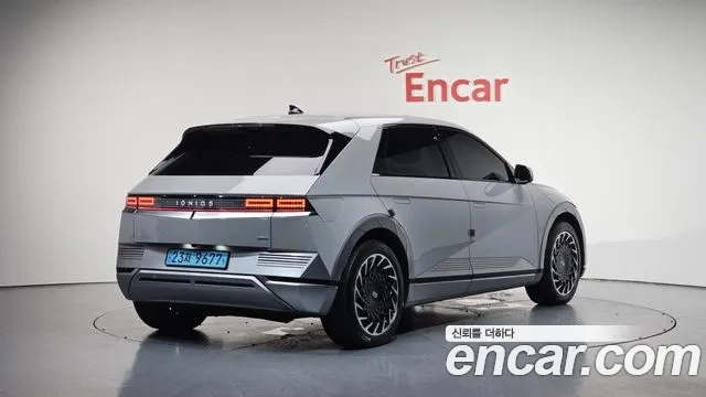 Hyundai Ionic 5 2021 Серебристо-серый из Кореи