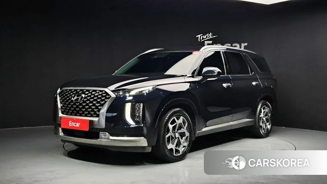Hyundai Palisade 2021 Синий из Кореи