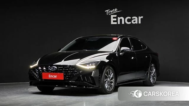 Hyundai Sonata (DN8) 2019 Черный из Кореи