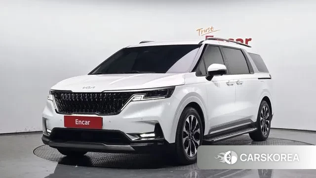 Kia Carnival 4th generation 2023 Белый из Кореи