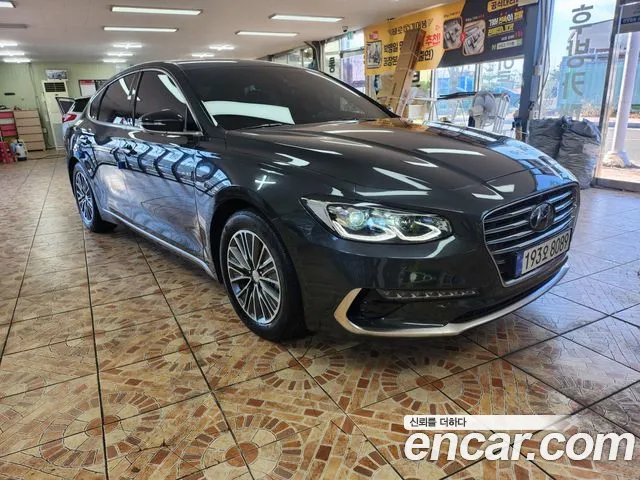 Hyundai Grandeur IG Hybrid 2018 Черный из Кореи