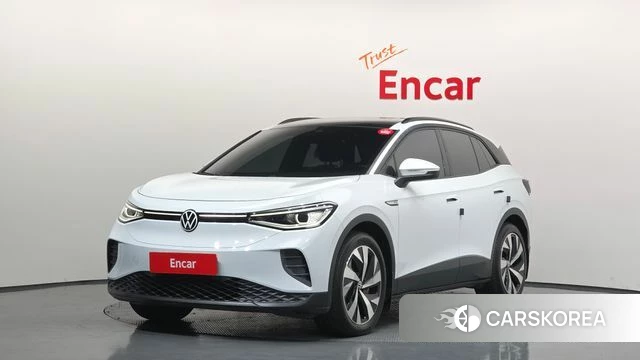 Volkswagen ID.4 2023 Белый из Кореи