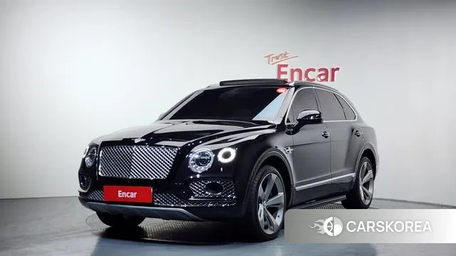 Bentley Bentayga 2018 Черный из Кореи